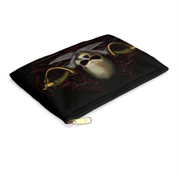 Skull and Cutlass, pencil case /Accessory Pouch - Image 3