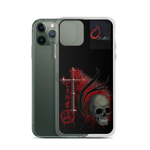 Crucifix Skull / Graffiti, iPhone Case. - Image 2