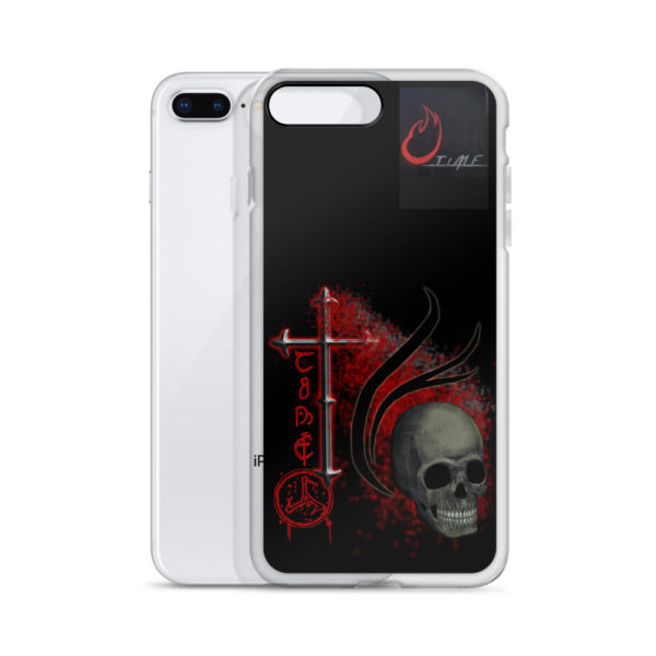 Crucifix Skull / Graffiti, iPhone Case. - Image 4