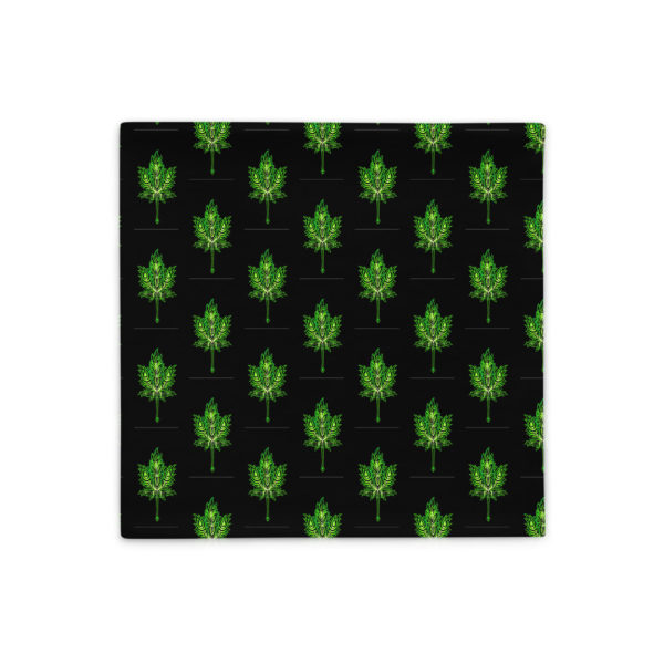 Green Leaf, Pillow Case - Image 4
