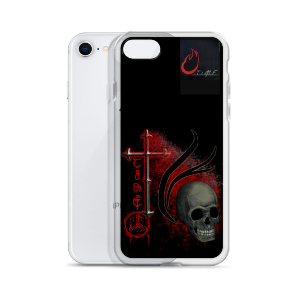 Crucifix Skull / Graffiti, iPhone Case. - Image 5
