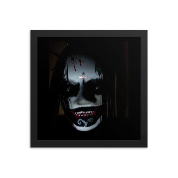 Evil Clown Mask, Framed poster - Image 3