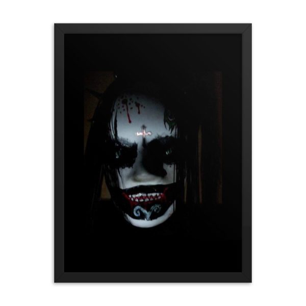 Evil Clown Mask, Framed poster - Image 10