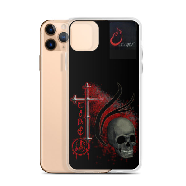 Crucifix Skull / Graffiti, iPhone Case. - Image 3