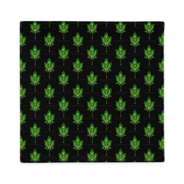 Green Leaf, Pillow Case - Image 5