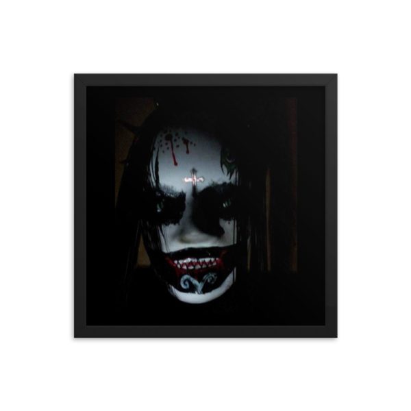 Evil Clown Mask, Framed poster - Image 7