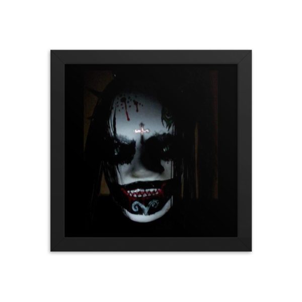 Evil Clown Mask, Framed poster - Image 2