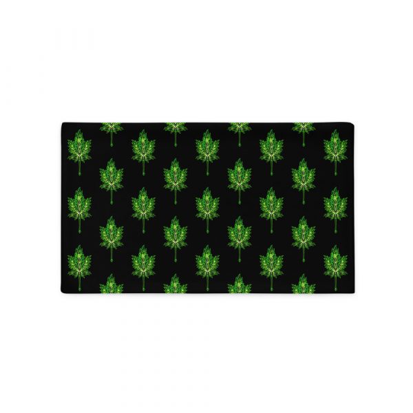 Green Leaf, Pillow Case