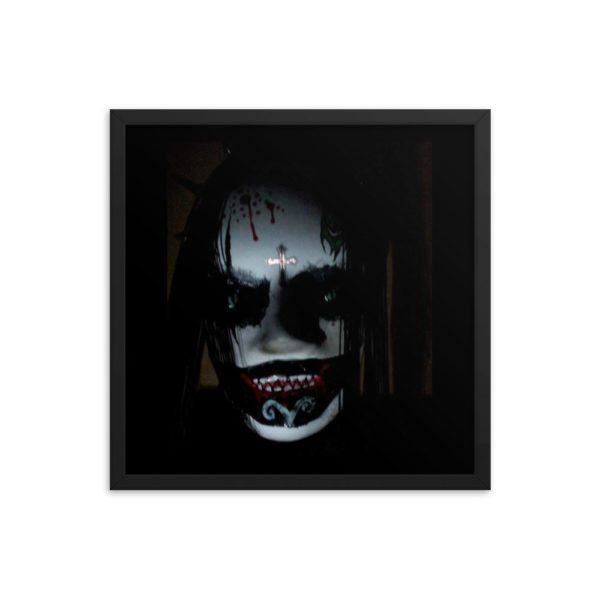 Evil Clown Mask, Framed poster - Image 9