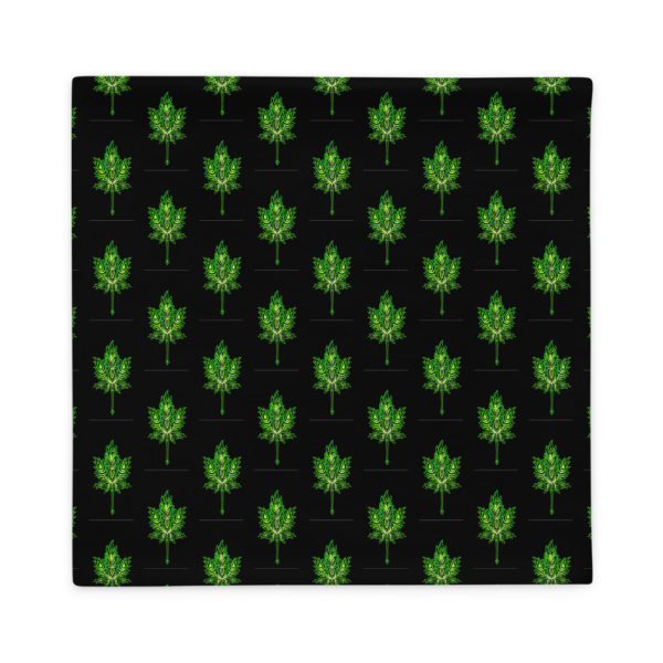 Green Leaf, Pillow Case - Image 6