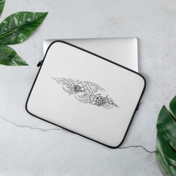 Rose Tattoo, Laptop Sleeve - Image 2