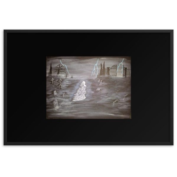 Bride Apparition, Framed matte paper poster - Image 2