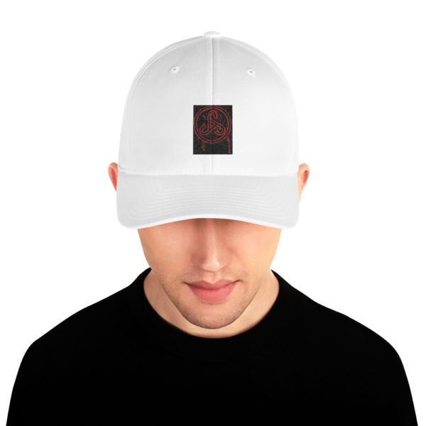 Triple 6 / Green pentagram, Structured Twill Cap - Image 2