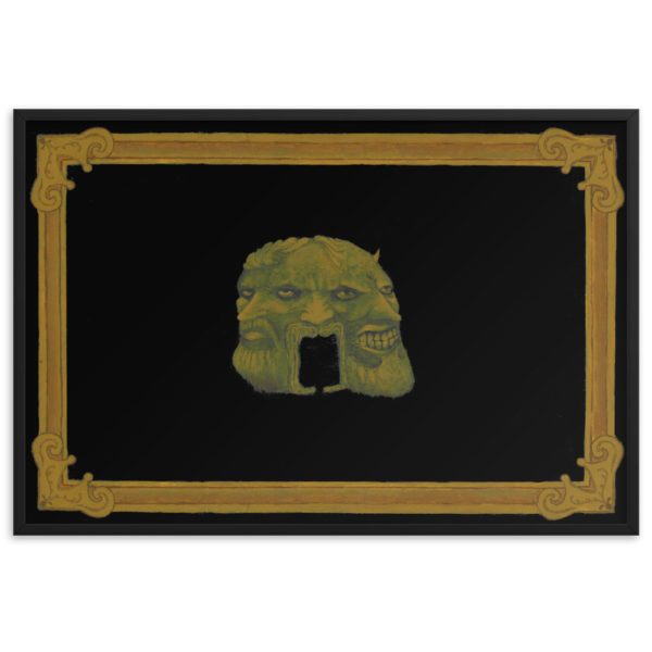 Demonic Transformation, Framed matte paper poster - Image 2