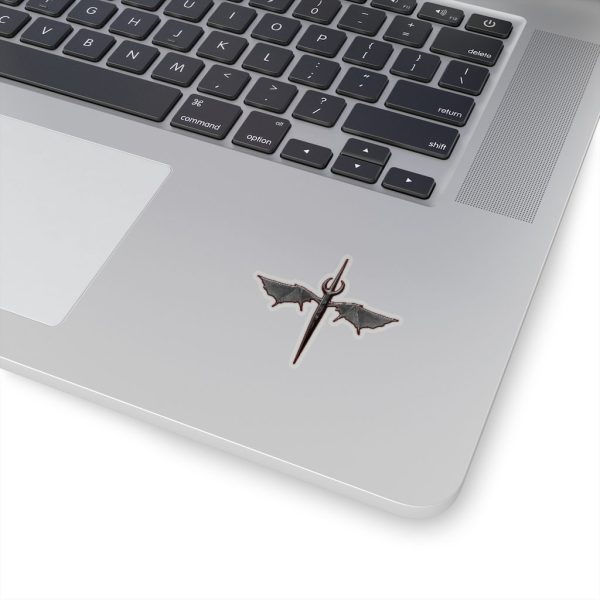 Bat Winged Logo, Kiss-Cut Stickers - Image 2