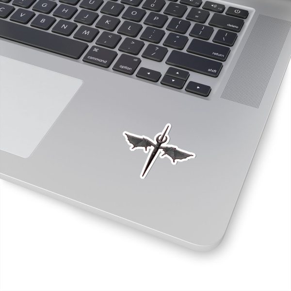 Bat Winged Logo, Kiss-Cut Stickers - Image 4
