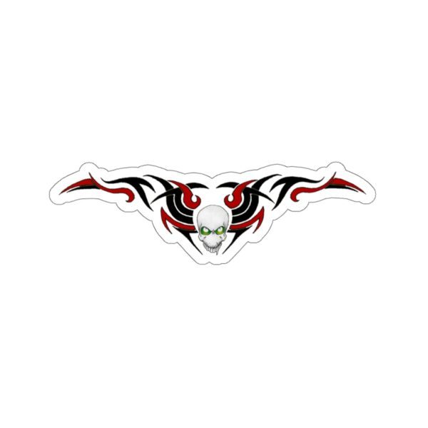 One Fang Skull, Kiss-Cut Stickers - Image 3