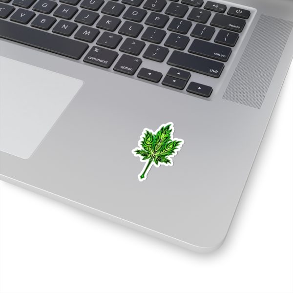 Green Leaf, Kiss-Cut Stickers - Image 4