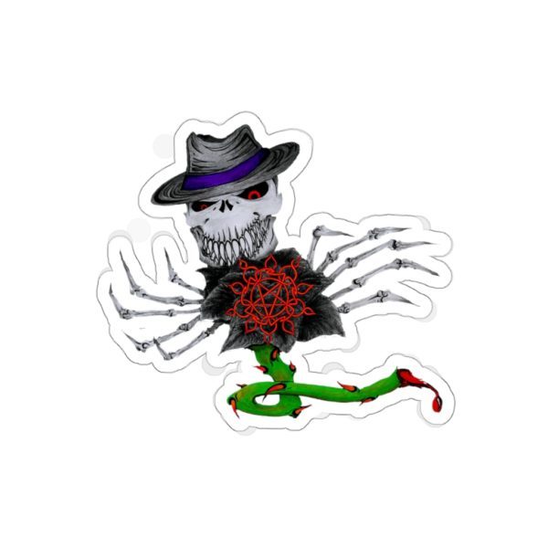 Grim Fandango Pentagram, Kiss-Cut Stickers - Image 3