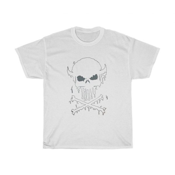 Dripping Skull, Heavy Cotton Tee