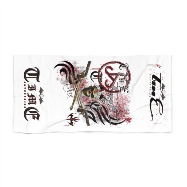 Frenzy / TimE, Beach Towel