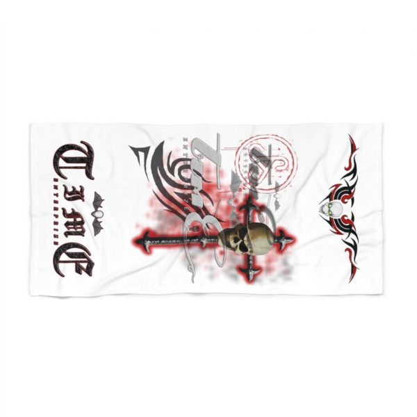 Crucified / TimE, Beach Towel