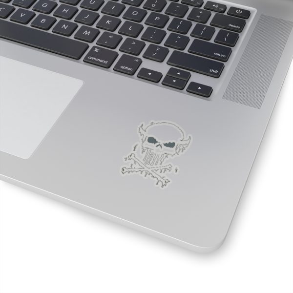 Dripping Skull, Kiss-Cut Stickers - Image 2