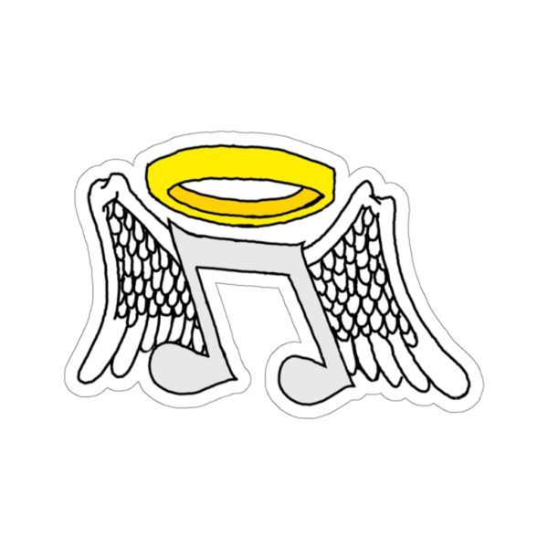 Heavenly Music Note, Kiss-Cut Stickers - Image 3