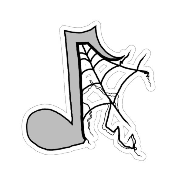 Old music note, Kiss-Cut Stickers - Image 3
