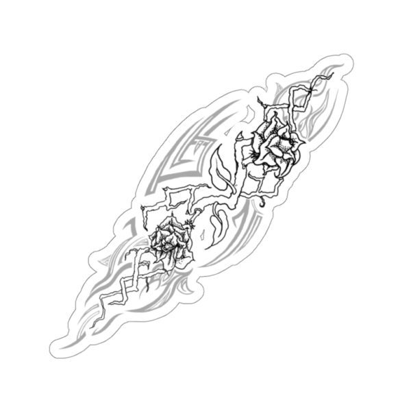 Rose Tribal, Kiss-Cut Stickers - Image 3