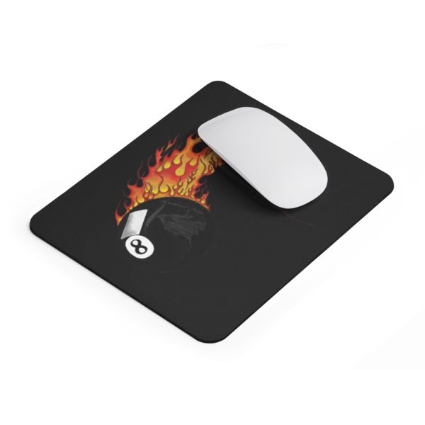 Flaming 8 ball, Mousepad - Image 3