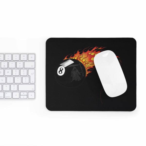 Flaming 8 ball, Mousepad - Image 4