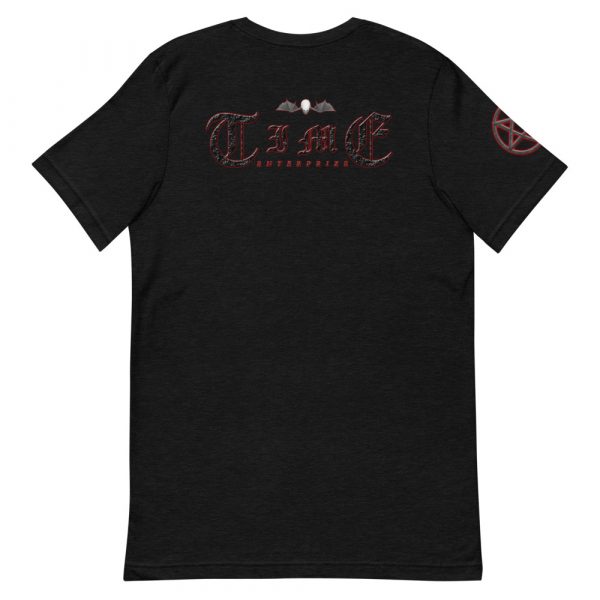 Bat Winged Crucifix, Short-Sleeve T-Shirt - Image 11