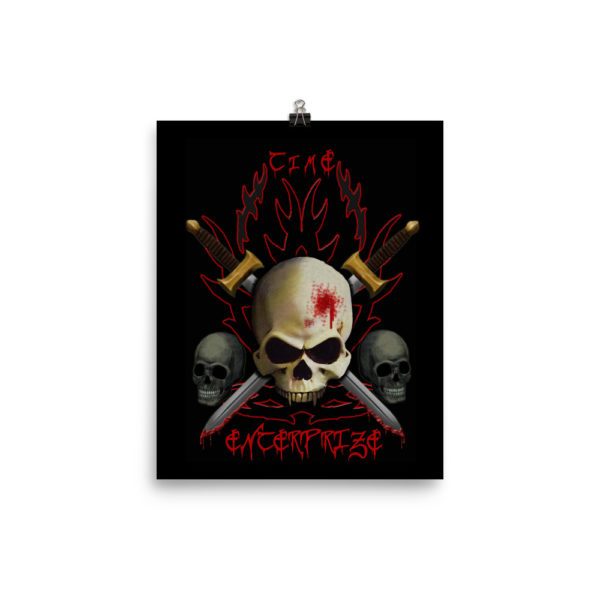 Skulls ans Swords, Poster