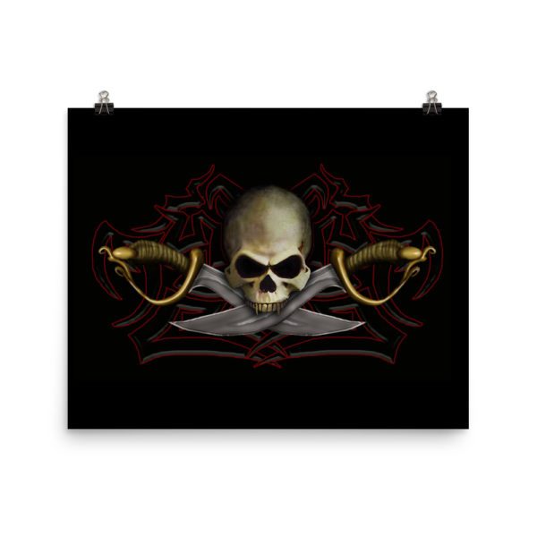 Skull and Cutlass, Poster - Image 8