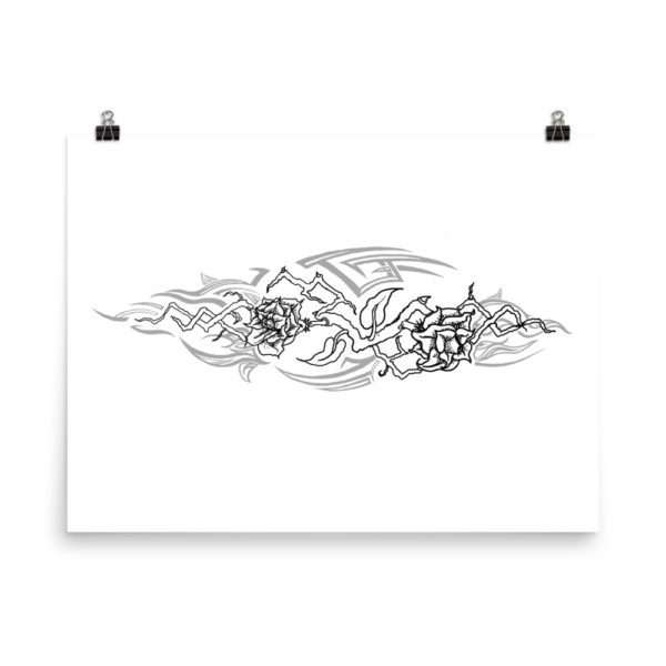 Rose Tribal, Poster - Image 10