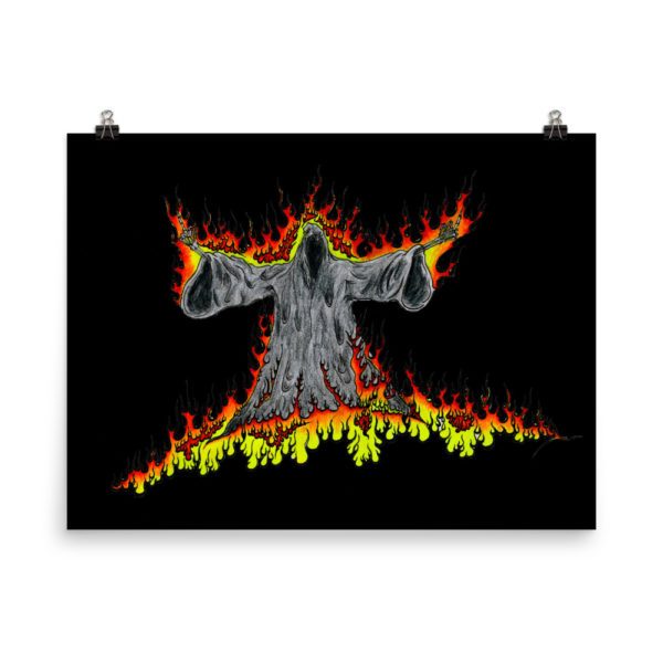 Flaming Reaper, Poster - Image 10