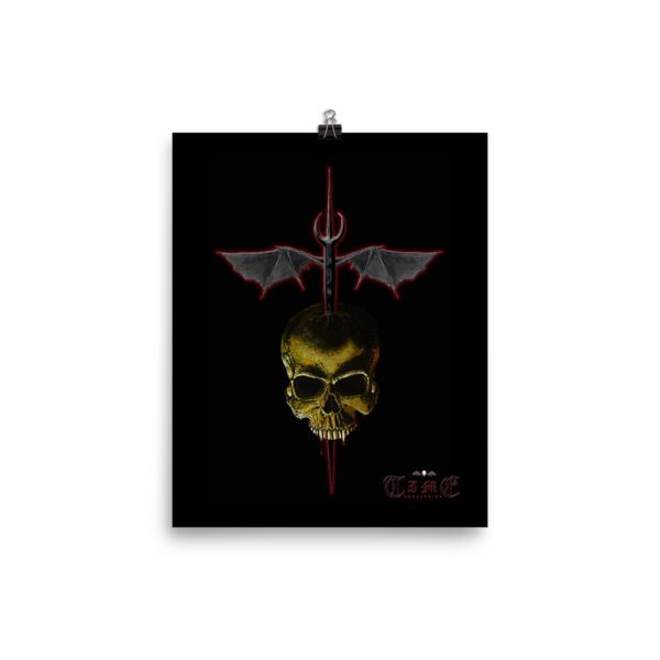 Skull and winged Spike, Poster - Image 2