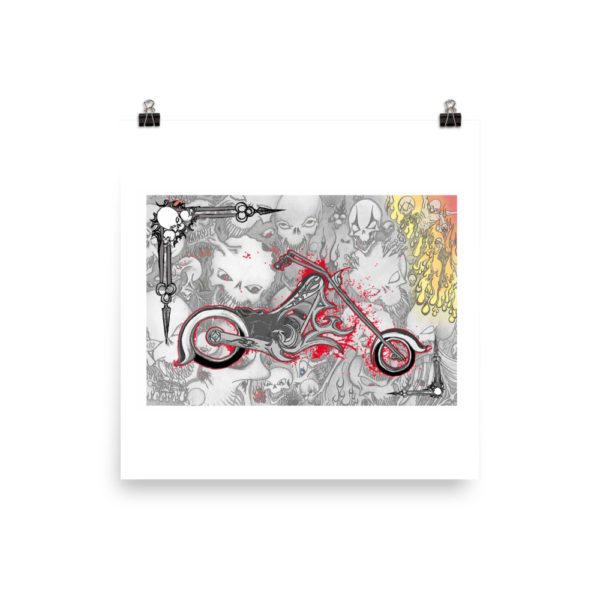 Hell Ride Chopper, Poster - Image 4