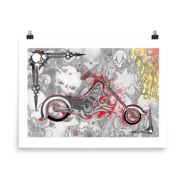 Hell Ride Chopper, Poster - Image 10