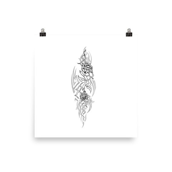 Rose Tribal, Poster - Image 7
