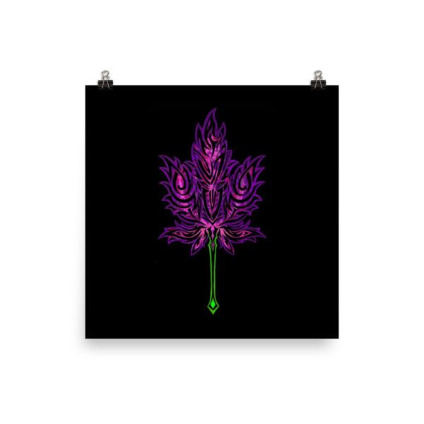 Purple Leaf, Poster - Image 2