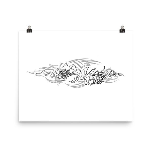 Rose Tribal, Poster - Image 8
