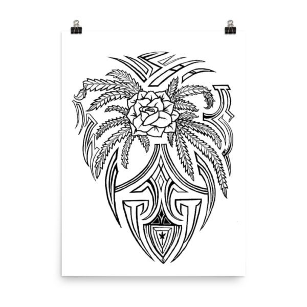 Rose Cannabis, Poster - Image 10