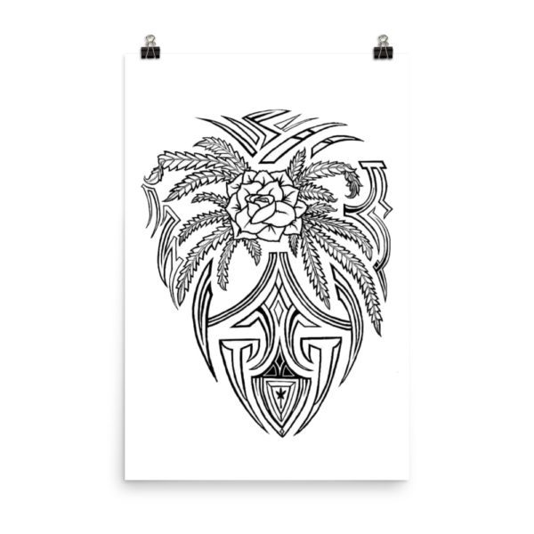 Rose Cannabis, Poster - Image 11