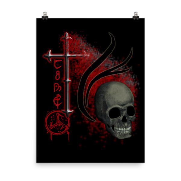 Skull and Crucifix, Poster - Image 10