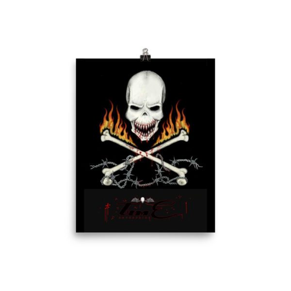 Skull And Barbwire, Poster - Image 2