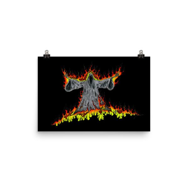 Flaming Reaper, Poster - Image 6