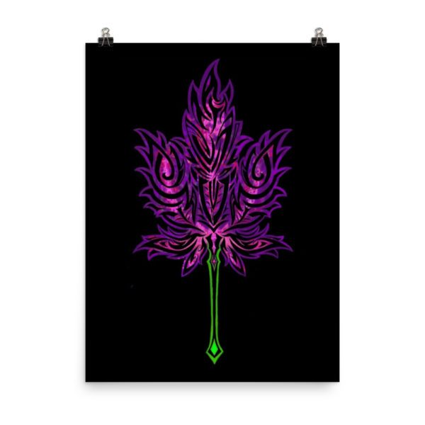 Purple Leaf, Poster - Image 10