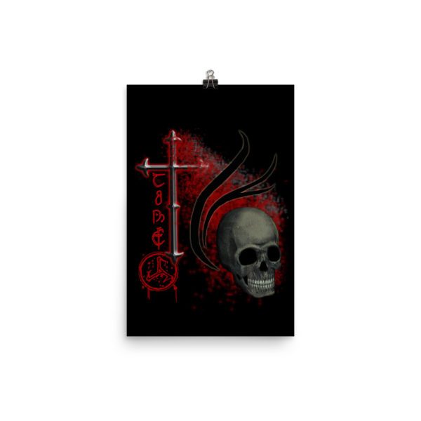 Skull and Crucifix, Poster - Image 6